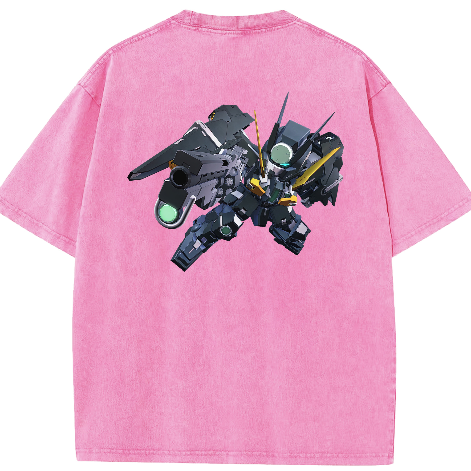 （画像用） 機動戦士ガンダム Mobile Suit Gundam 綿100% ヴィンテージ風 半袖Tシャツ（背面プリント）